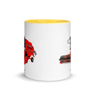 The Tractor Mugs Store 1994 Massey Ferguson 32 Combine Harvester | Mug with Color Inside Quality Farmers Merch