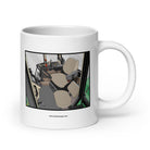 The Tractor Mugs Store 20 oz John Deere 7810 Cabin | White glossy mug Quality Farmers Merch