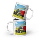 The Tractor Mugs Store 20 oz Krone Silage Contractor Man' | White Glossy Mug Quality Farmers Merch