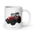 The Tractor Mugs Store 20 oz McCormick X6 414 | White glossy mug Quality Farmers Merch