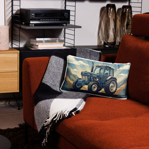 The Tractor Mugs Store 20″×12″ Ford 6810 2WD | Art Deco Pillow Case Quality Farmers Merch
