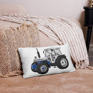 The Tractor Mugs Store 20″×12″ Jubilee Edition Silver Tractor | Pillow Case Quality Farmers Merch