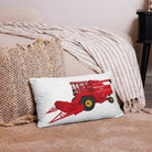 The Tractor Mugs Store 20″×12″ Massey 760 Combine Harvester | Pillow Case Quality Farmers Merch