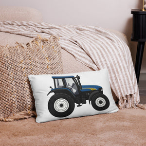 The Tractor Mugs Store 20″×12″ New Holland TM 155 | Pillow Case Quality Farmers Merch