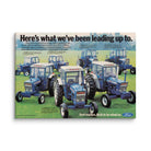 The Tractor Mugs Store 20″×28″ Ford '000 Series Advert | Canvas Quality Farmers Merch