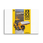 The Tractor Mugs Store 20″×28″ JCB 3CX 4x4x4 Brochure | Canvas Quality Farmers Merch