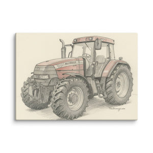 The Tractor Mugs Store 20″×28″ McCormick MTX 150 Signature Edition Pencil Sketch | Canvas Quality Farmers Merch