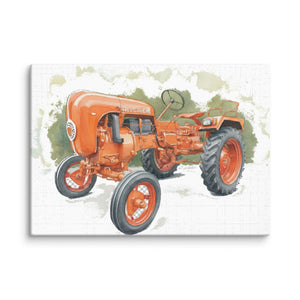 The Tractor Mugs Store 20″×28″ Porsche Diesel A111 Watercolor | Canvas Quality Farmers Merch