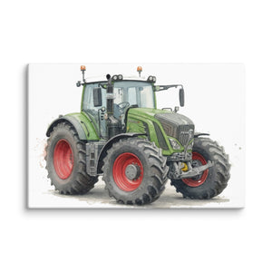 The Tractor Mugs Store 20″×30″ Fendt 930 Vario S4 Watercolor | Canvas Quality Farmers Merch