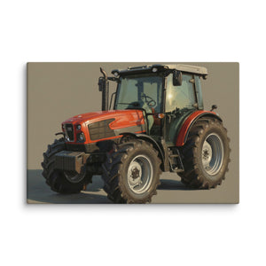 The Tractor Mugs Store 20″×30″ SAME Dorado Natural 70 (Stage V) Oil Painting | Canvas Quality Farmers Merch