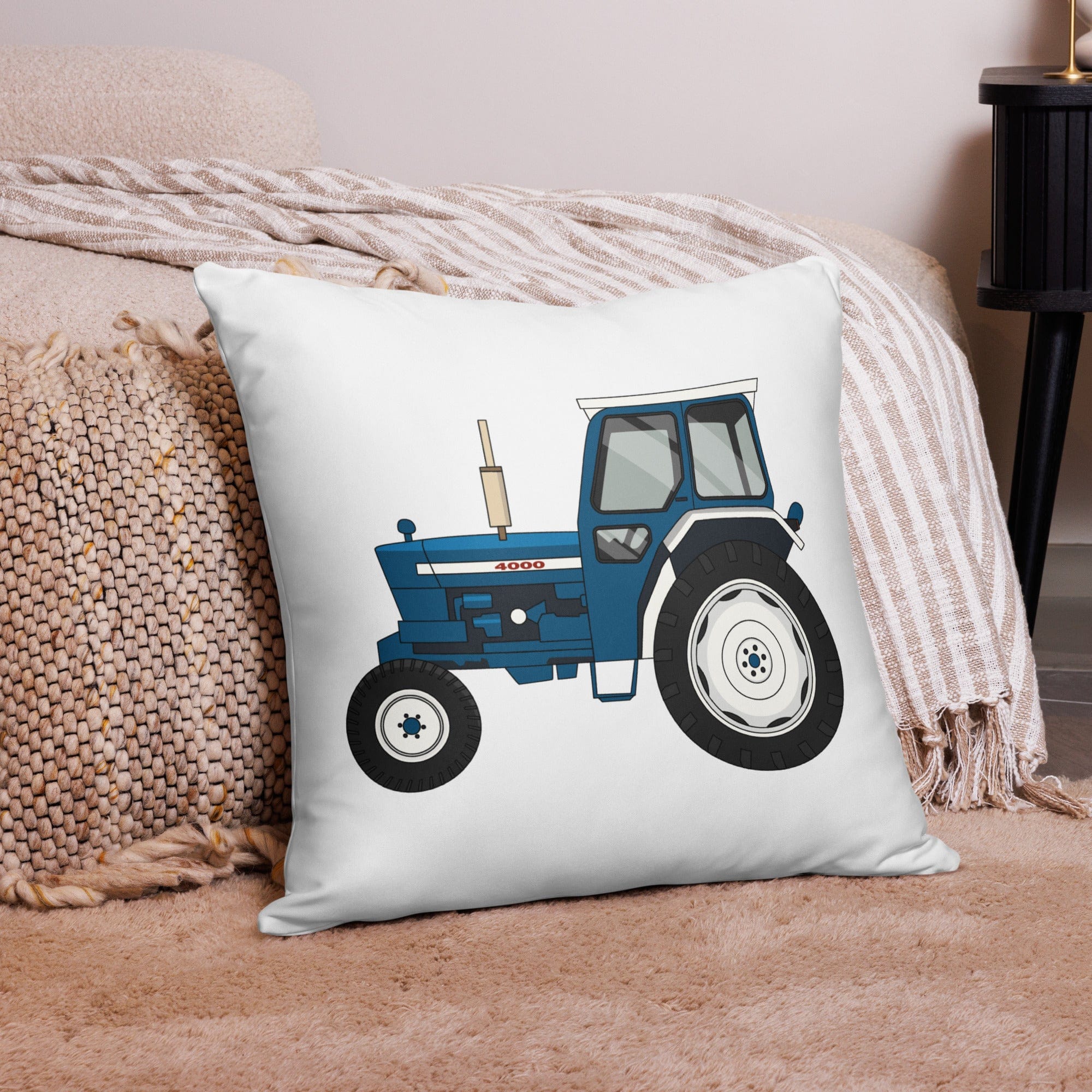 The Tractor Mugs Store 22″×22″ Ford 4000 | Pillow Case Quality Farmers Merch
