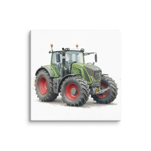 The Tractor Mugs Store 26″×26″ Fendt 930 Vario S4 Watercolor | Canvas Quality Farmers Merch