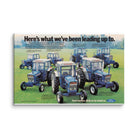 The Tractor Mugs Store 26″×40″ Ford '000 Series Advert | Canvas Quality Farmers Merch
