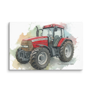 The Tractor Mugs Store 26″×40″ McCormick MTX 150 Signature Edition Watercolor | Canvas Quality Farmers Merch