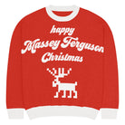 The Tractor Mugs Store 2XS Happy Massey Christmas Jumper | Relaxed fit knitted crew neck sweater Quality Farmers Merch