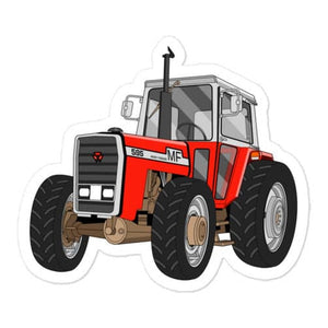 The Tractor Mugs Store 3″×3″ Massey 595 | Bubble-free stickers Quality Farmers Merch