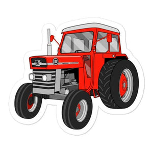 The Tractor Mugs Store 3″×3″ Massey Ferguson 165 | Bubble-free stickers Quality Farmers Merch