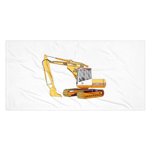 The Tractor Mugs Store 36″×72″ JCB 814 Excavator | Super Soft Towel Quality Farmers Merch