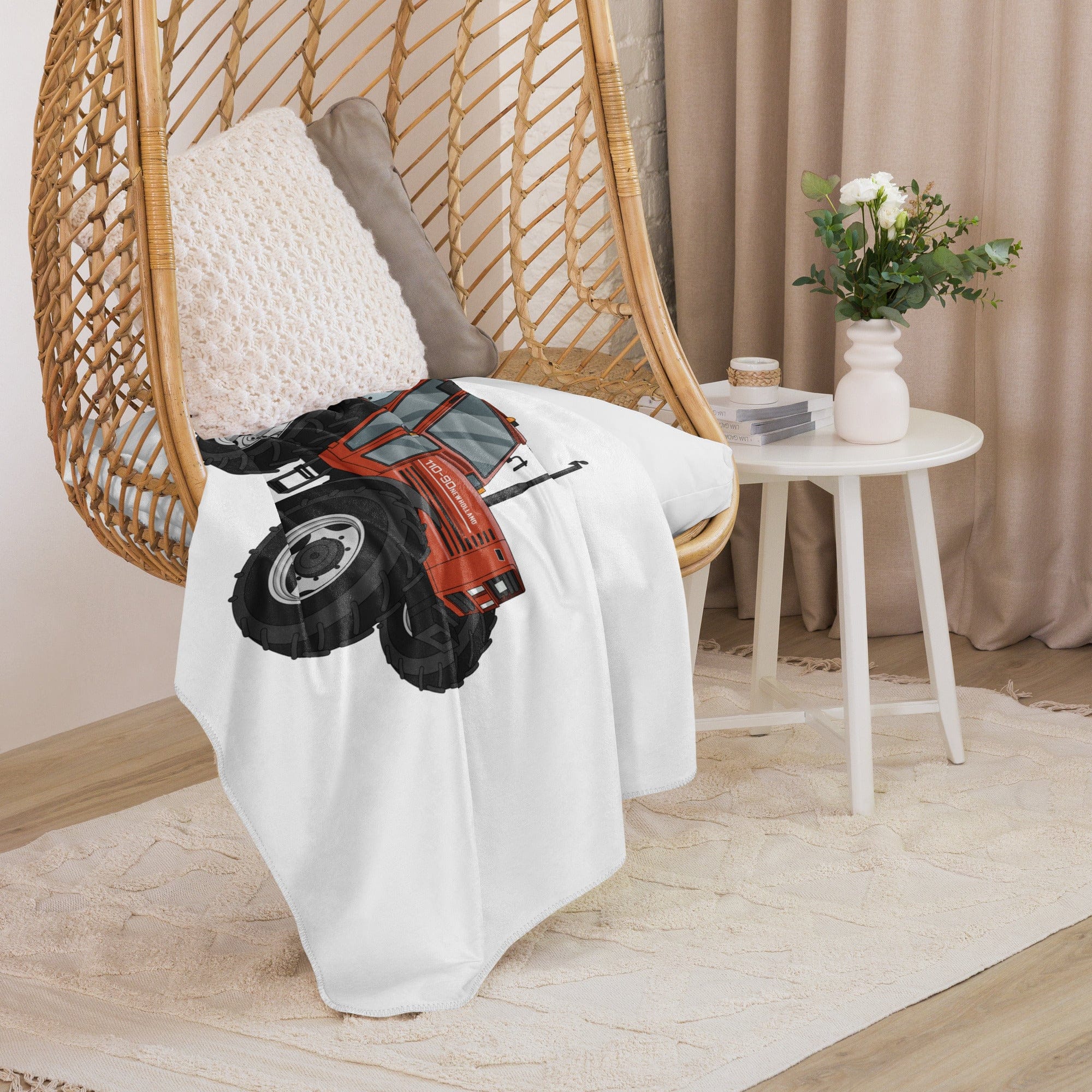 The Tractor Mugs Store 37″×57″ FIAT 110-90 | Sherpa blanket Quality Farmers Merch