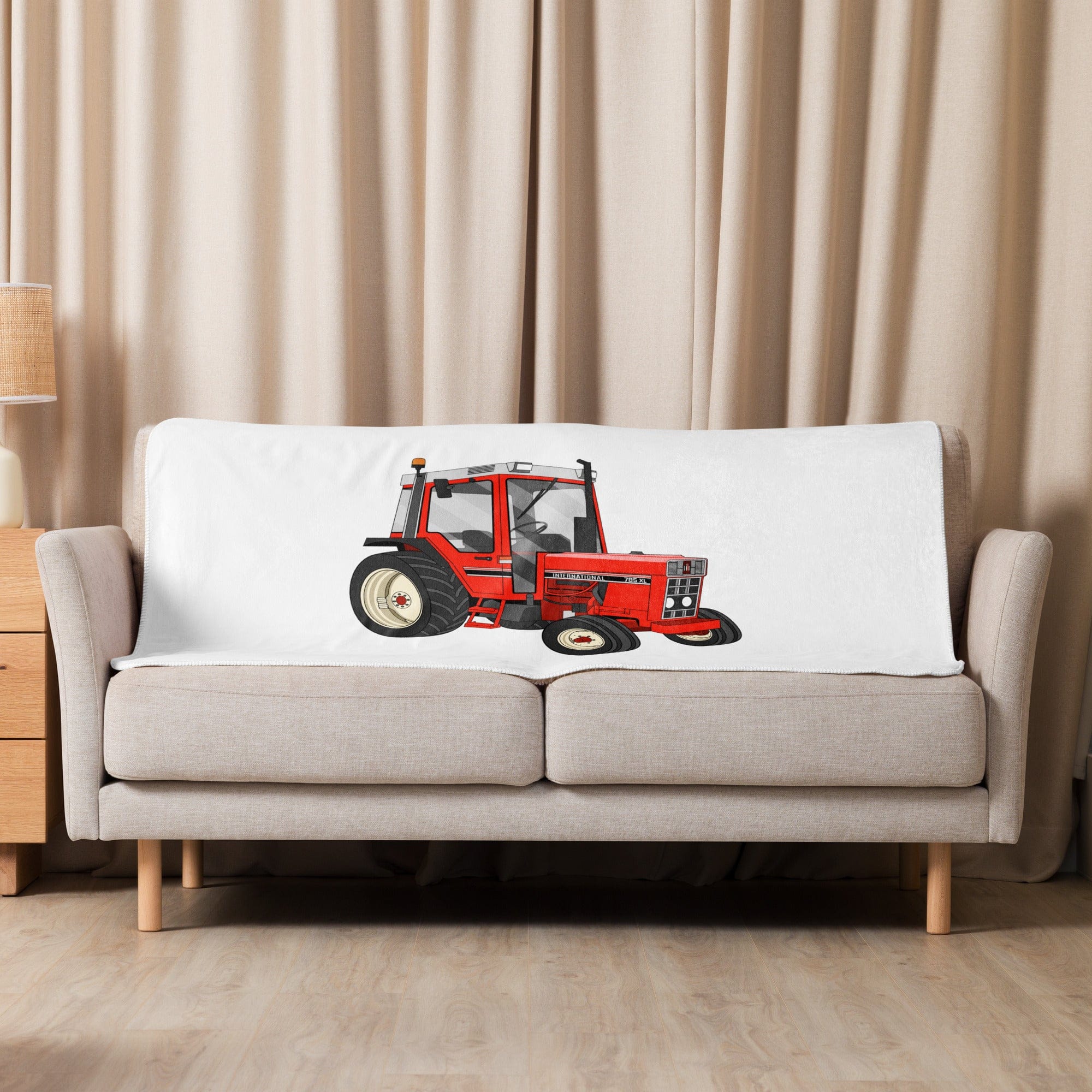 The Tractor Mugs Store 37″×57″ International 785 | Sherpa blanket Quality Farmers Merch