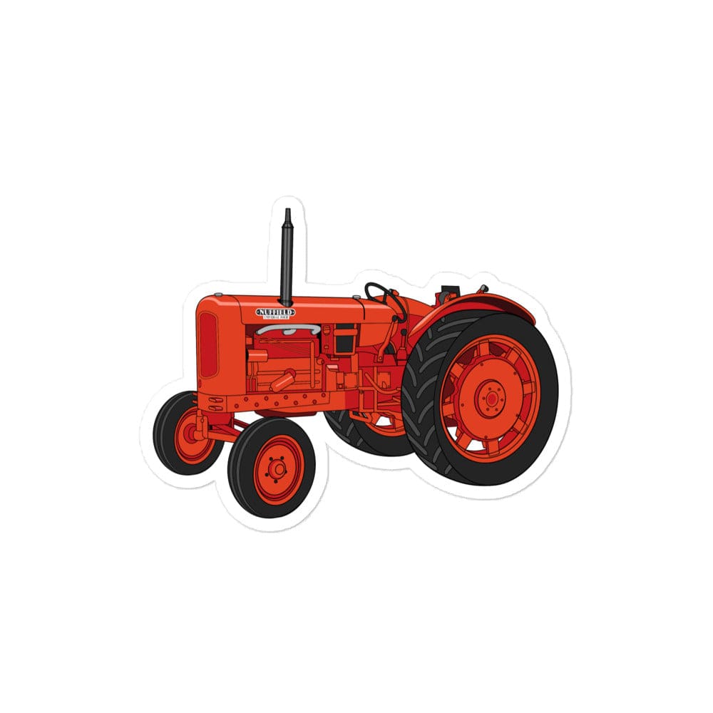 The Tractor Mugs Store 4″×4″ Nuffield Universal 4 | Bubble-free stickers Quality Farmers Merch