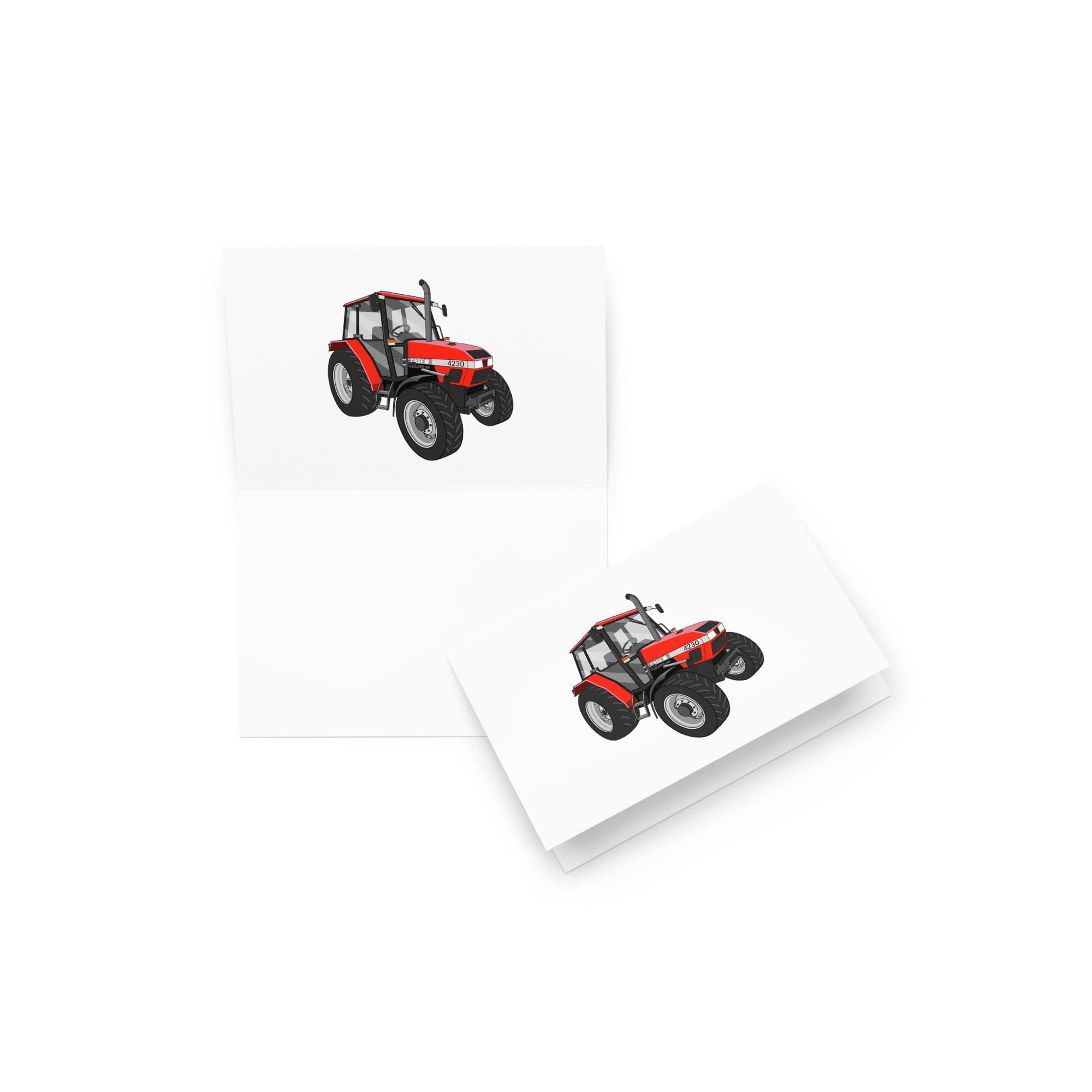 The Tractor Mugs Store 4″×6″ Case 4230 | Greeting card Quality Farmers Merch