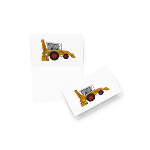The Tractor Mugs Store 4″×6″ JCB 3C (1975) | Greeting card Quality Farmers Merch