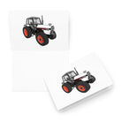 The Tractor Mugs Store 5.83″×8.27″ 1985 Case 1594 Hydra-Shift | Greeting card Quality Farmers Merch