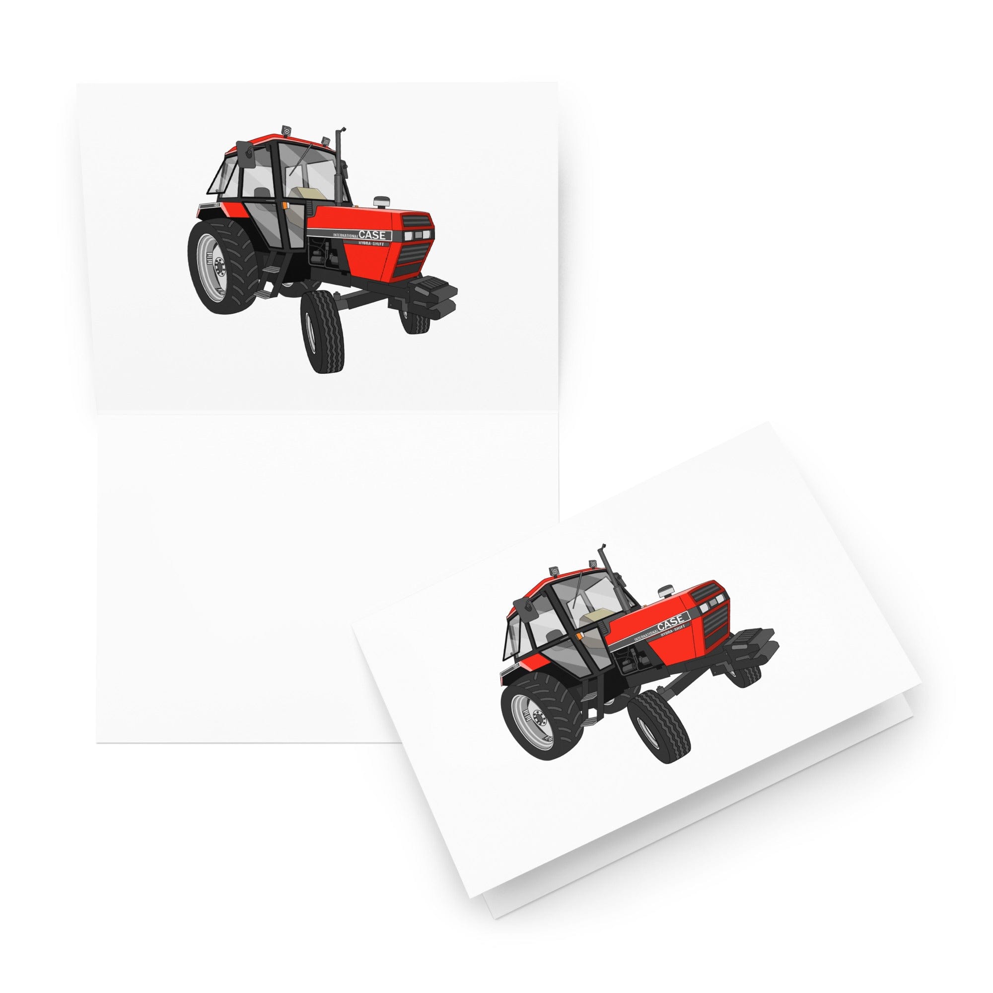 The Tractor Mugs Store 5.83″×8.27″ Case 1494 | Greeting card Quality Farmers Merch