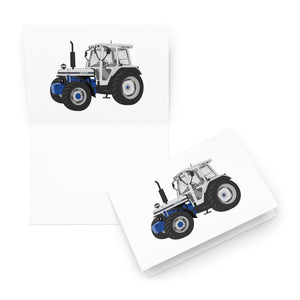 The Tractor Mugs Store 5.83″×8.27″ Jubilee Edition Silver Tractor | Greeting card Quality Farmers Merch
