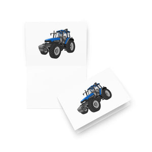 The Tractor Mugs Store 5″×7″ New Holland TM 150 Super Steer | Greeting card Quality Farmers Merch