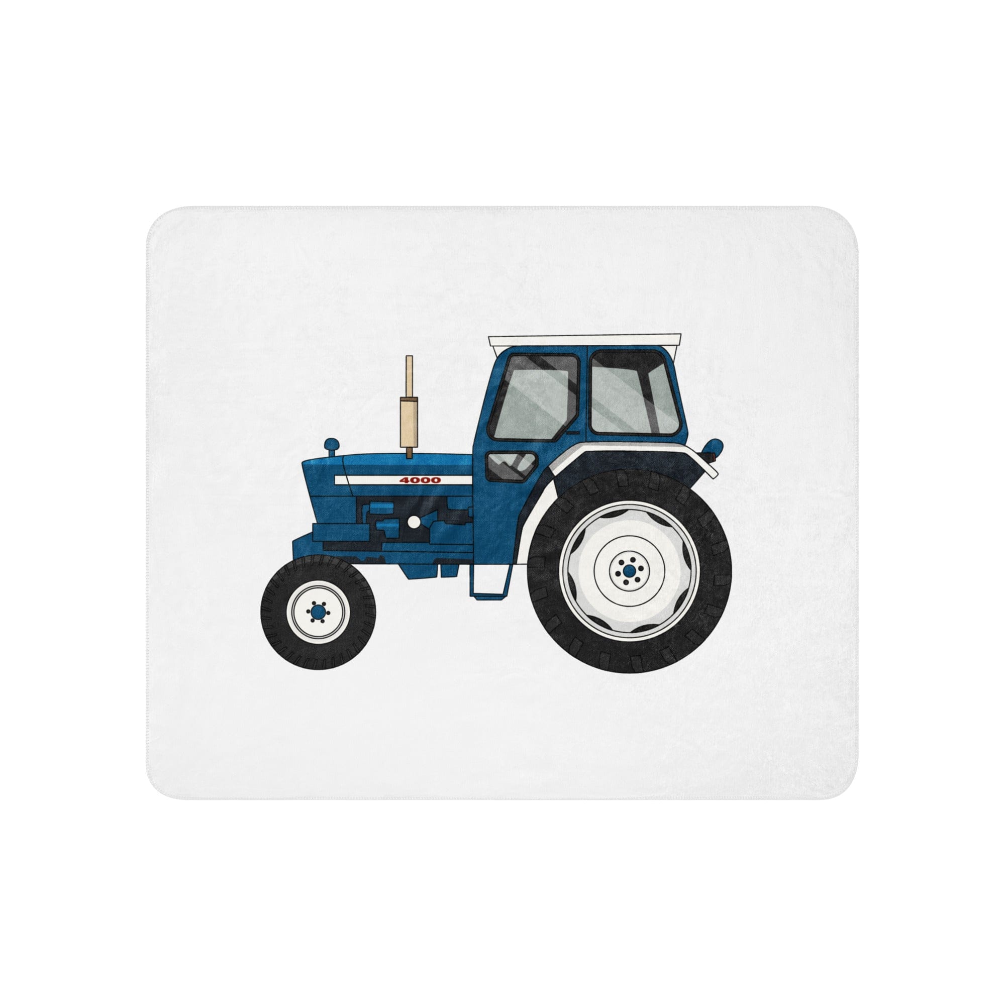 The Tractor Mugs Store 50″×60″ Ford 4000 | Sherpa blanket Quality Farmers Merch