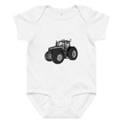 The Tractor Mugs Store 6M Massey Ferguson 7726S Black Beauty | Baby jersey bodysuit Quality Farmers Merch