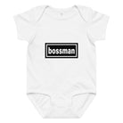 The Tractor Mugs Store 6M Oasis Bossman | Baby jersey bodysuit Quality Farmers Merch