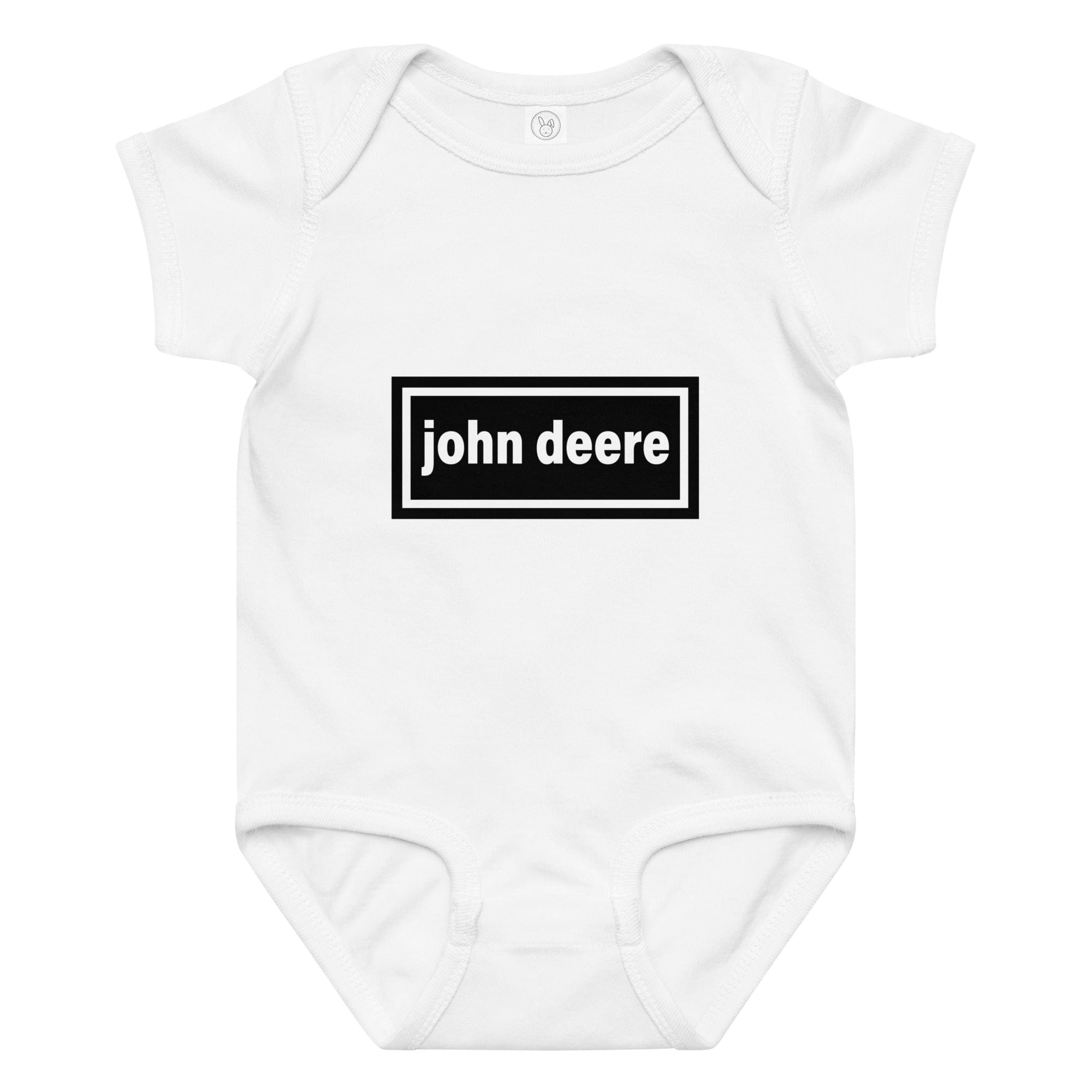 The Tractor Mugs Store 6M Oasis John Deere | Baby jersey bodysuit Quality Farmers Merch