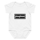The Tractor Mugs Store 6M Oasis Ploughman | Baby jersey bodysuit Quality Farmers Merch