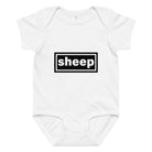 The Tractor Mugs Store 6M Oasis Sheep | Baby jersey bodysuit Quality Farmers Merch