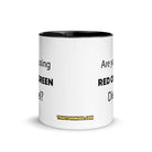 The Tractor Mugs Store Are You Using Red Or Green Diesel?  | Mug with Color Inside Quality Farmers Merch