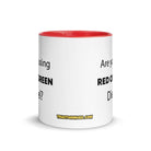 The Tractor Mugs Store Are You Using Red Or Green Diesel?  | Mug with Color Inside Quality Farmers Merch