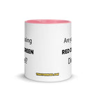 The Tractor Mugs Store Are You Using Red Or Green Diesel?  | Mug with Color Inside Quality Farmers Merch