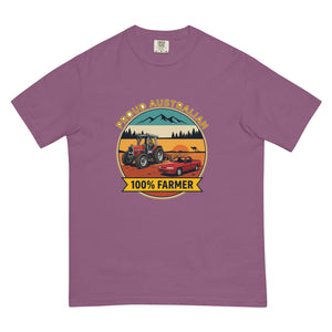 The Tractor Mugs Store Berry Massey Ferguson 3075 PROUD AUSTRALIAN 100% FARMER Outdoor | Unisex Premium T-shirt Quality Farmers Merch