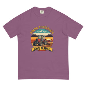 The Tractor Mugs Store Berry Massey Ferguson 3075 PROUD AUSTRALIAN 100% FARMER Outdoor | Unisex Premium T-shirt Quality Farmers Merch