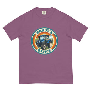 The Tractor Mugs Store Berry New Holland T7.210 DADDY'S OFFICE Retro | Unisex Premium T-shirt Quality Farmers Merch