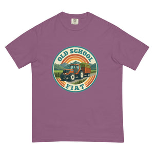 The Tractor Mugs Store Berry / S FIATAGRI F130 OLD SCHOOL FIAT Retro | Unisex Premium T-shirt Quality Farmers Merch