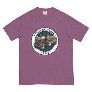The Tractor Mugs Store Berry / S FIATAGRI F140 OLD SCHOOL FIAT Engraving | Unisex Premium T-shirt Quality Farmers Merch