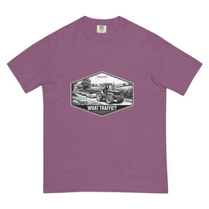 The Tractor Mugs Store Berry / S FIATAGRI F140 TRAFFIC WHAT TRAFFIC? Moose | Unisex Premium T-shirt Quality Farmers Merch