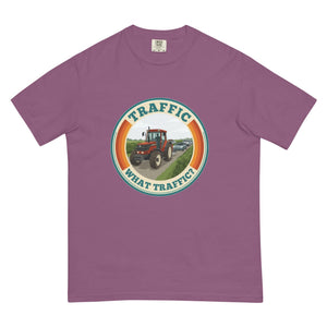 The Tractor Mugs Store Berry / S FIATAGRI F140 TRAFFIC WHAT TRAFFIC? Retro | Unisex Premium T-shirt Quality Farmers Merch
