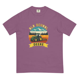 The Tractor Mugs Store Berry / S John Deere 3350 OLD SCHOOL DEERE Outdoor | Unisex Premium T-shirt Quality Farmers Merch