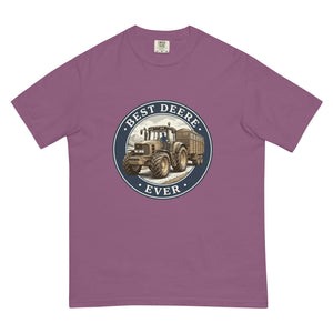 The Tractor Mugs Store Berry / S John Deere 6930 BEST DEERE EVER Engraving | Unisex Premium T-shirt Quality Farmers Merch