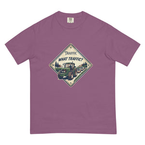 The Tractor Mugs Store Berry / S John Deere 6930 TRAFFIC WHAT TRAFFIC? Heritage | Unisex Premium T-shirt Quality Farmers Merch